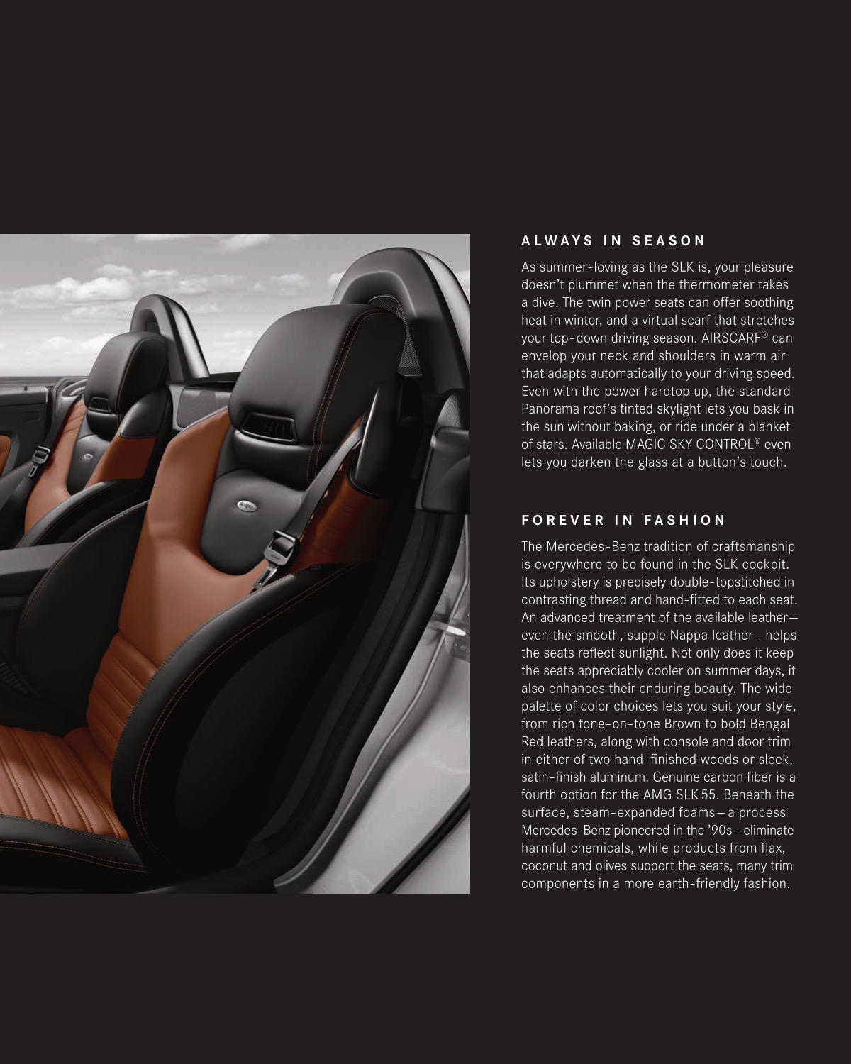 2016 Mercedes-Benz SLK Brochure Page 8